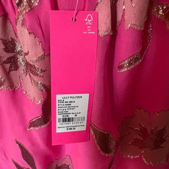 Lilly Pulitzer Saraleigh Blouse Top- Size Medium - Picture 3 of 10